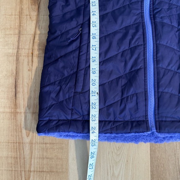 The North Face Mossbub Swirl Vest Women's S Reversible Quilted Puffer - Picture 9 of 14